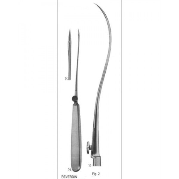 Suture Instruments - Reverdin Needles
